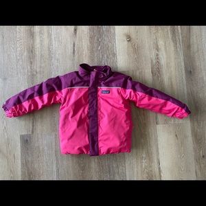 Patagonia toddler girl puffer snow jacket 3T